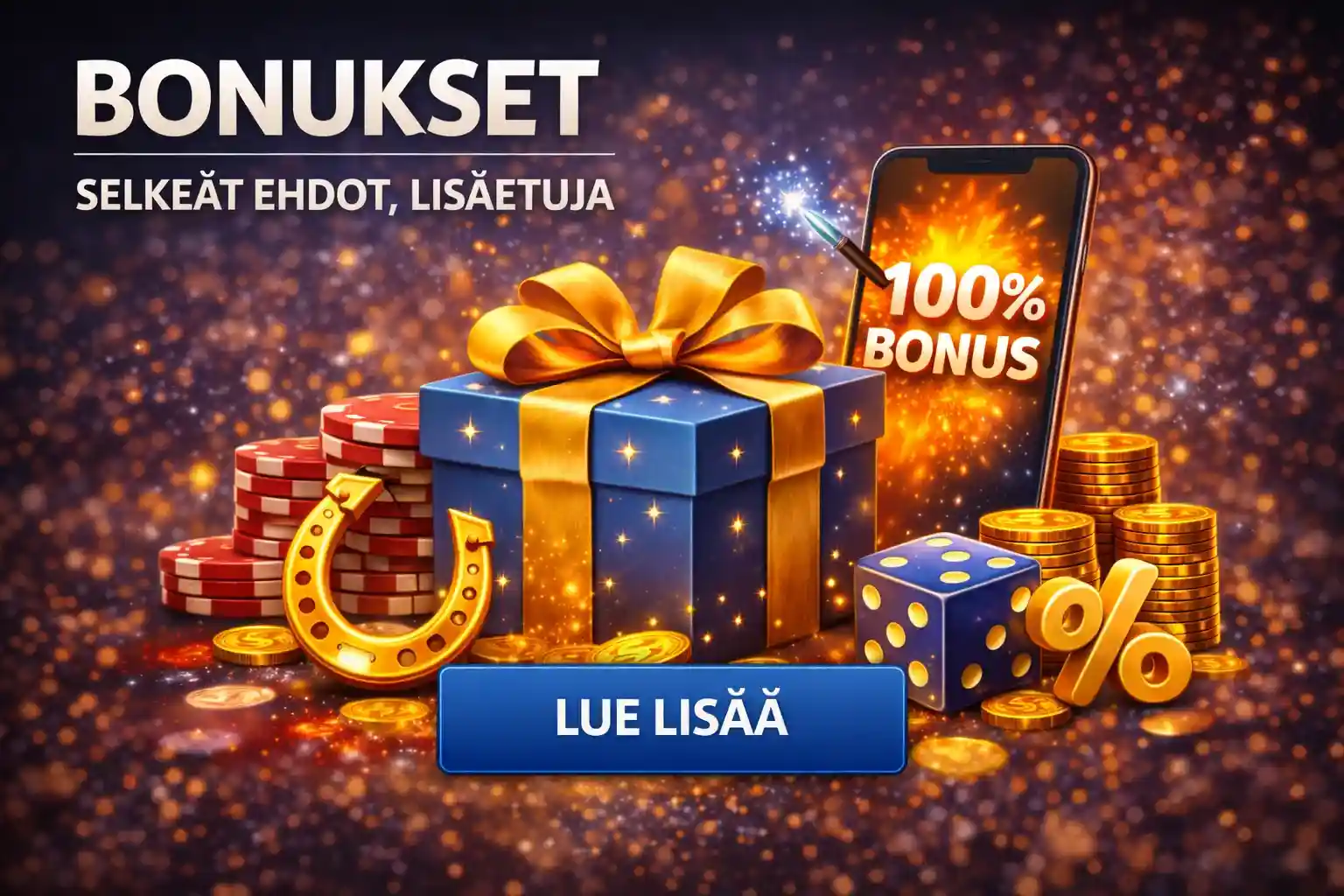 Kasinobonus tarjous Kasinobonus lahja kolikot prosentti tarjoukset ja lisäedut