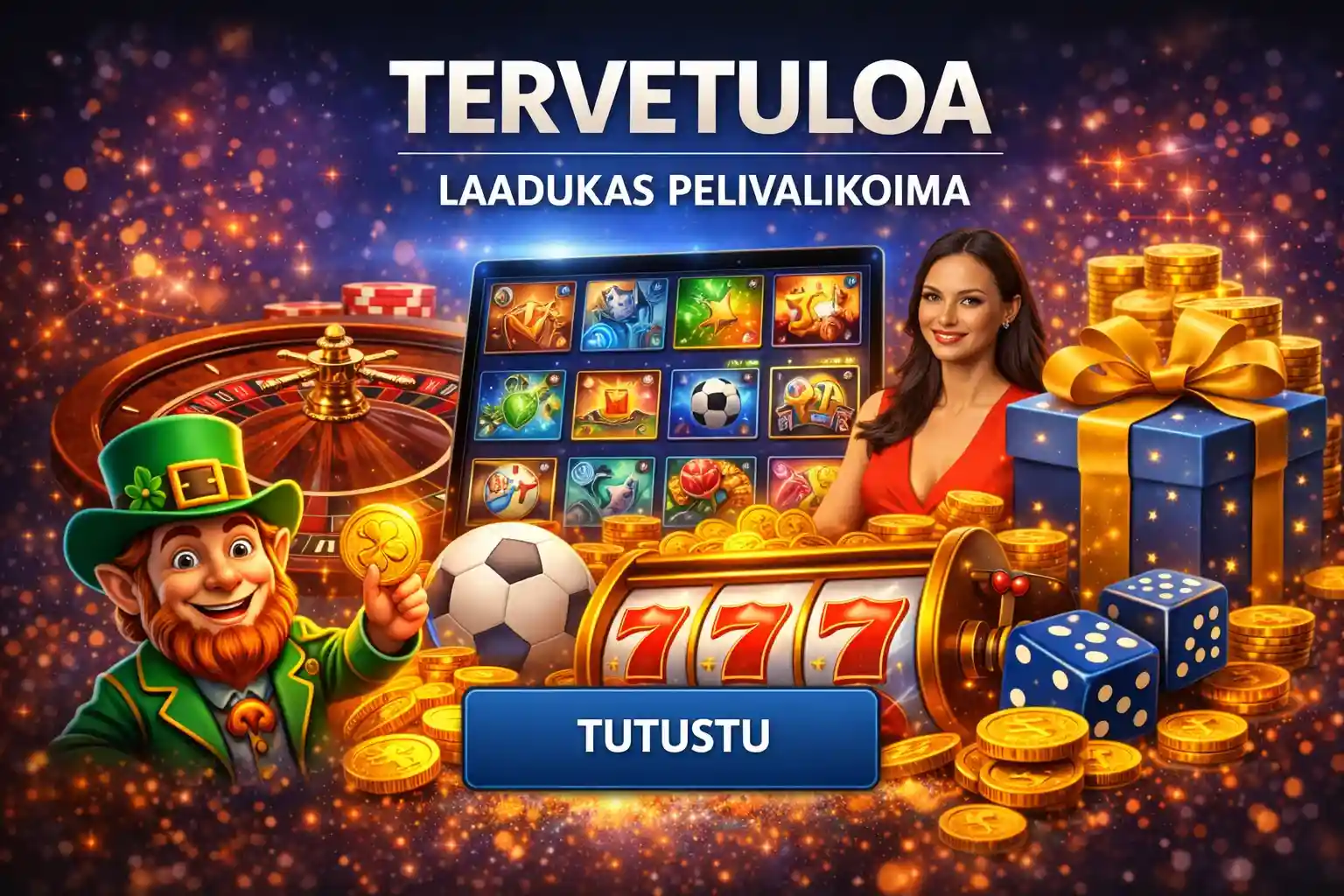 Nettikasino tervetuloa bonus pelivalikoima slotit ja kolikot